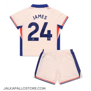 Chelsea Reece James #24 Vieraspaita Lapsille 2024-25 Lyhythihainen (+ shortsit)